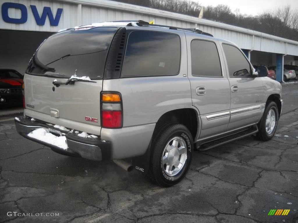 2004 Yukon SLT 4x4 - Silver Birch Metallic / Pewter/Dark Pewter photo #2