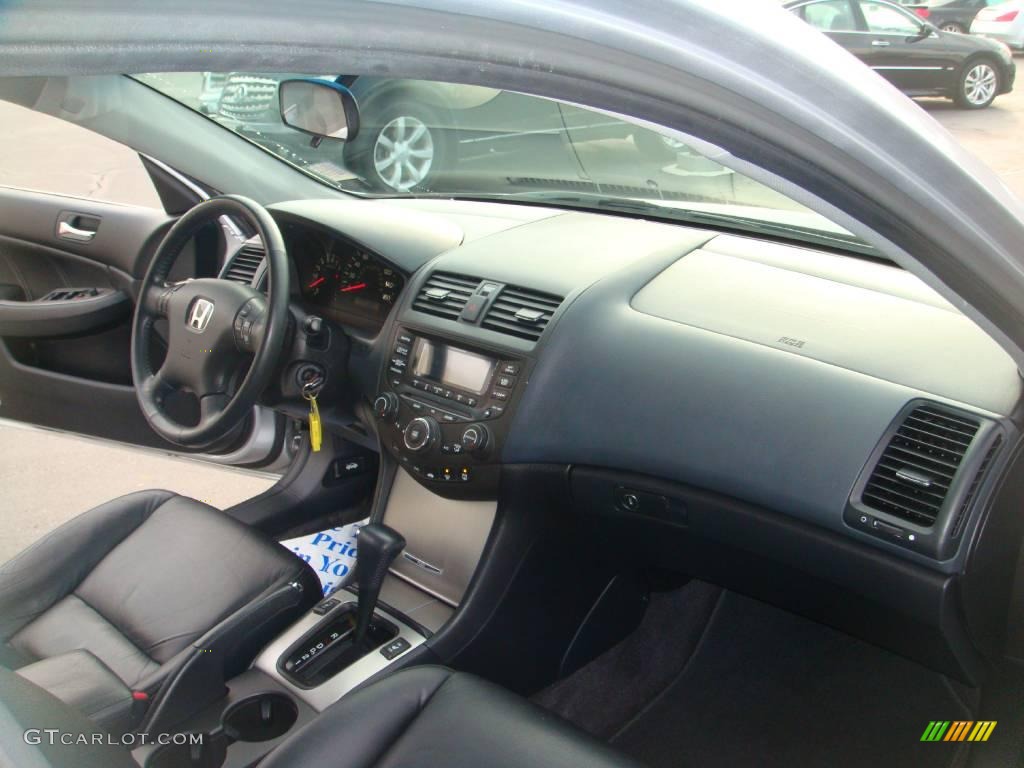 2004 Accord EX V6 Sedan - Satin Silver Metallic / Black photo #15