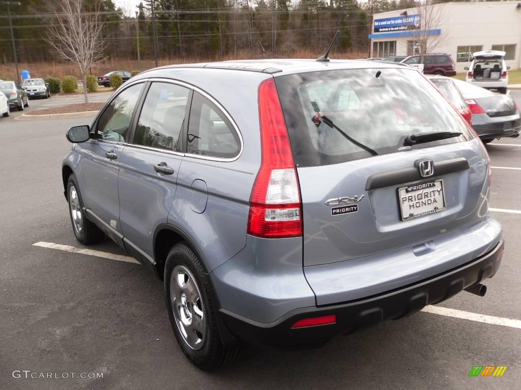 2007 CR-V LX 4WD - Glacier Blue Metallic / Gray photo #2