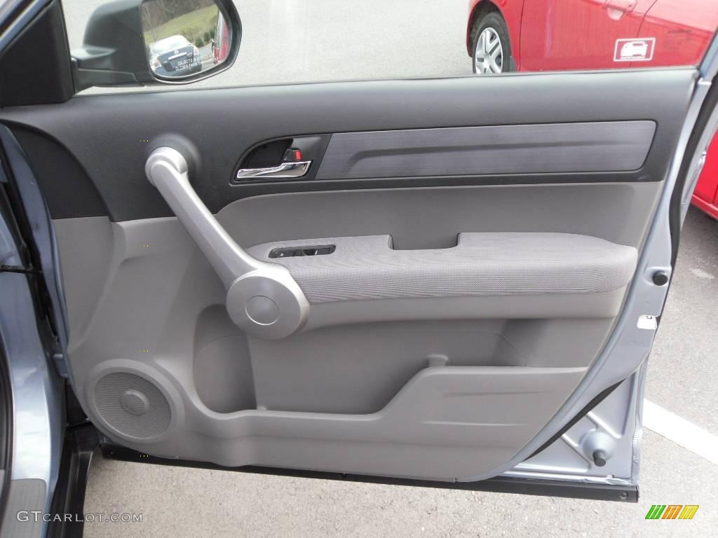 2007 CR-V LX 4WD - Glacier Blue Metallic / Gray photo #16