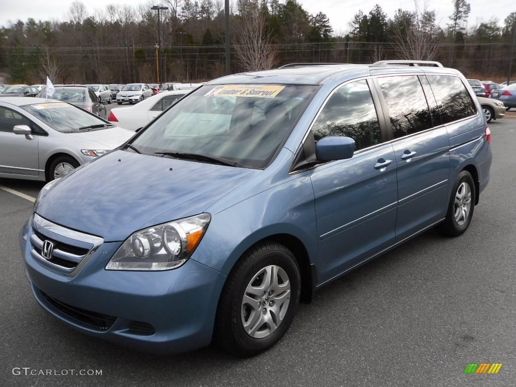 2007 Odyssey EX-L - Ocean Mist Metallic / Gray photo #1