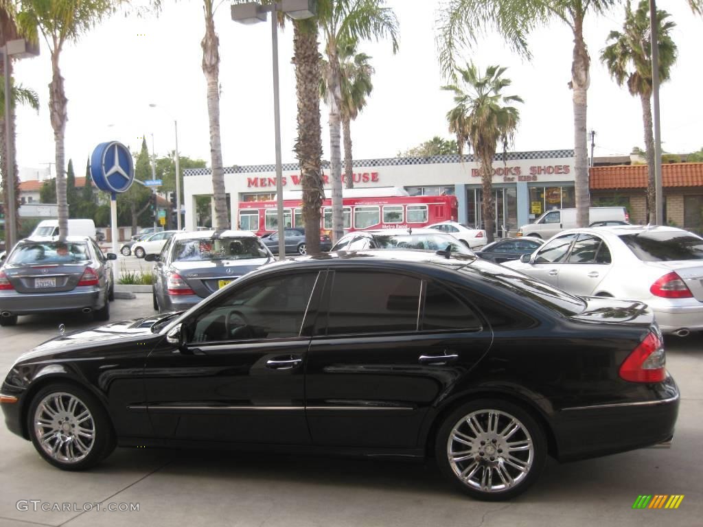 2008 E 350 Sedan - Black / Cashmere photo #6