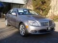 2009 Palladium Silver Metallic Mercedes-Benz C 300 4Matic  photo #3