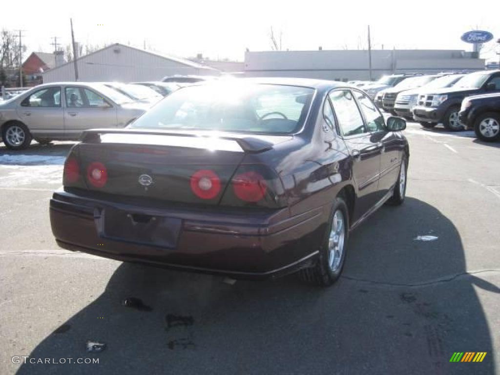 2004 Impala LS - Berry Red Metallic / Neutral Beige photo #4