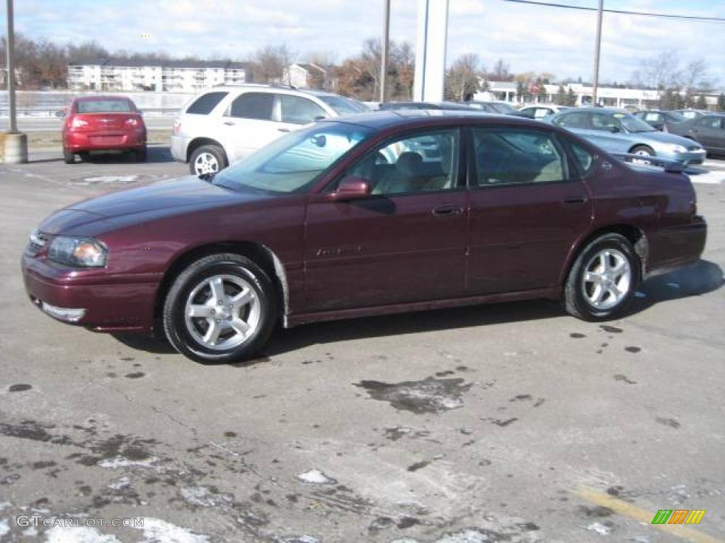 2004 Impala LS - Berry Red Metallic / Neutral Beige photo #9