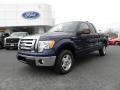 2010 Dark Blue Pearl Metallic Ford F150 XLT SuperCab  photo #6