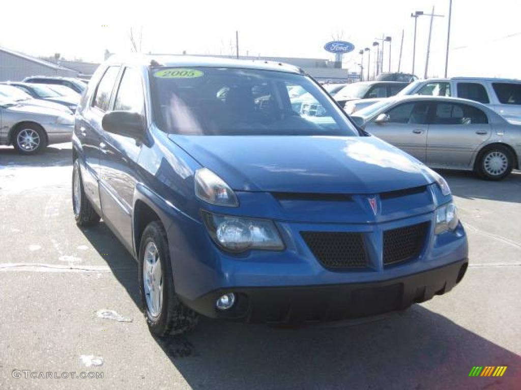 2005 Aztek AWD - Electric Blue Metallic / Dark Gray photo #4