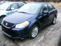 2009 Deep Sea Blue Metallic Suzuki SX4 Touring Sport Sedan  photo #2