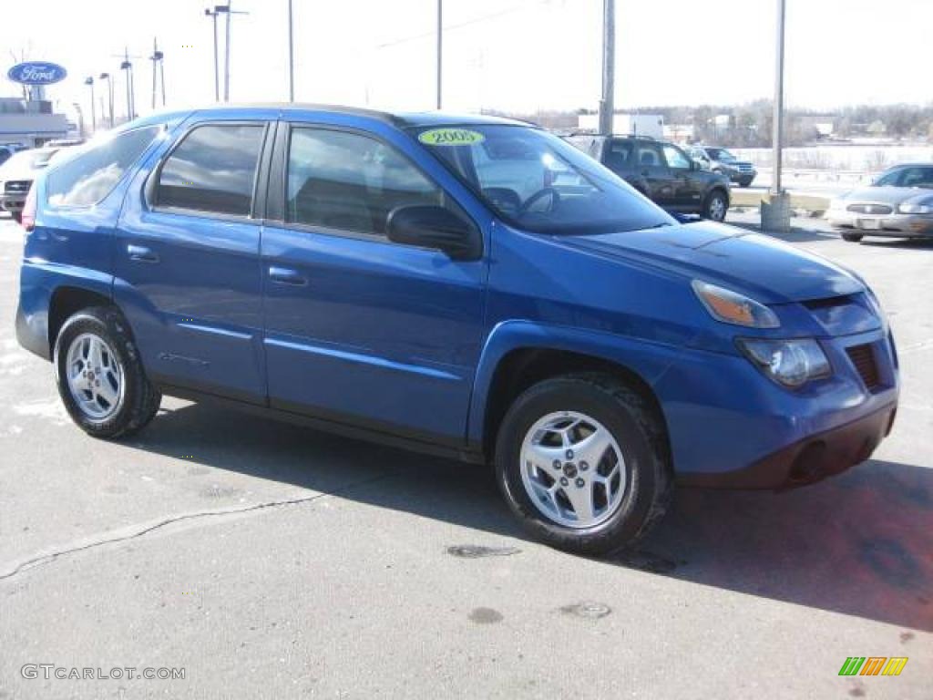 2005 Aztek AWD - Electric Blue Metallic / Dark Gray photo #5