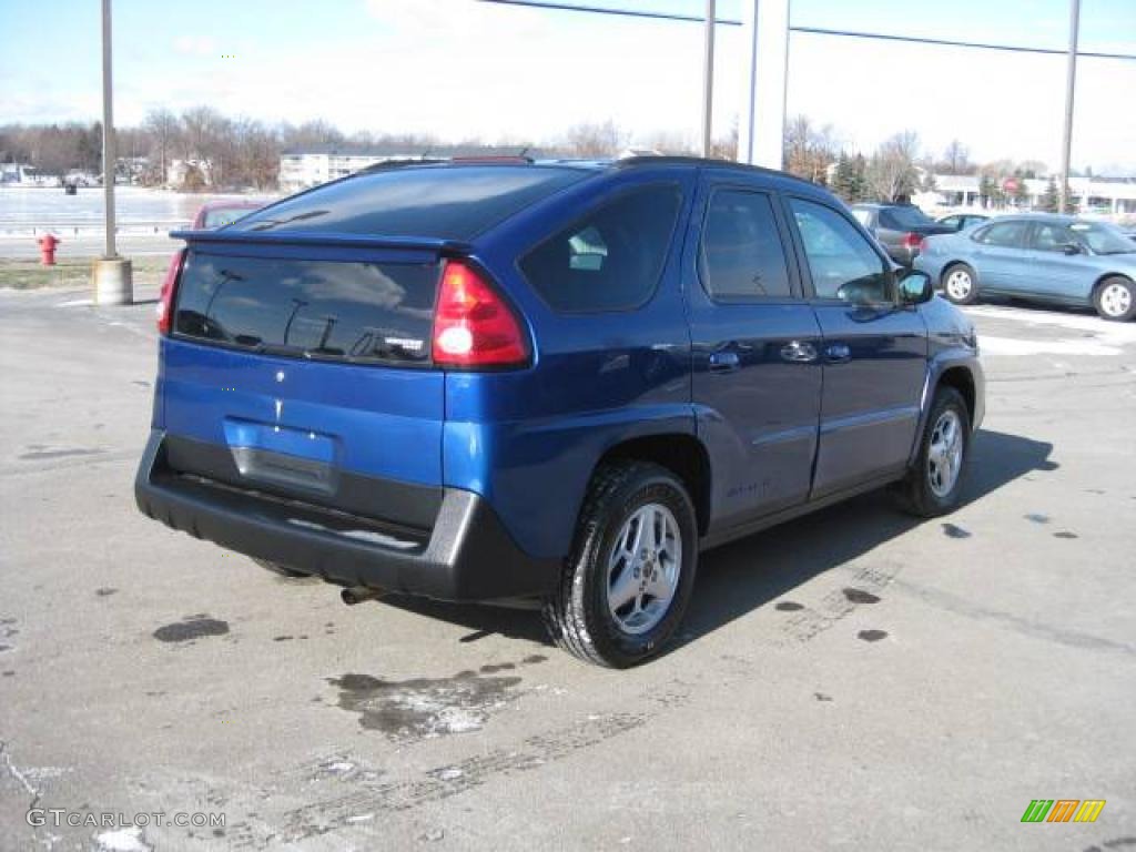 2005 Aztek AWD - Electric Blue Metallic / Dark Gray photo #8