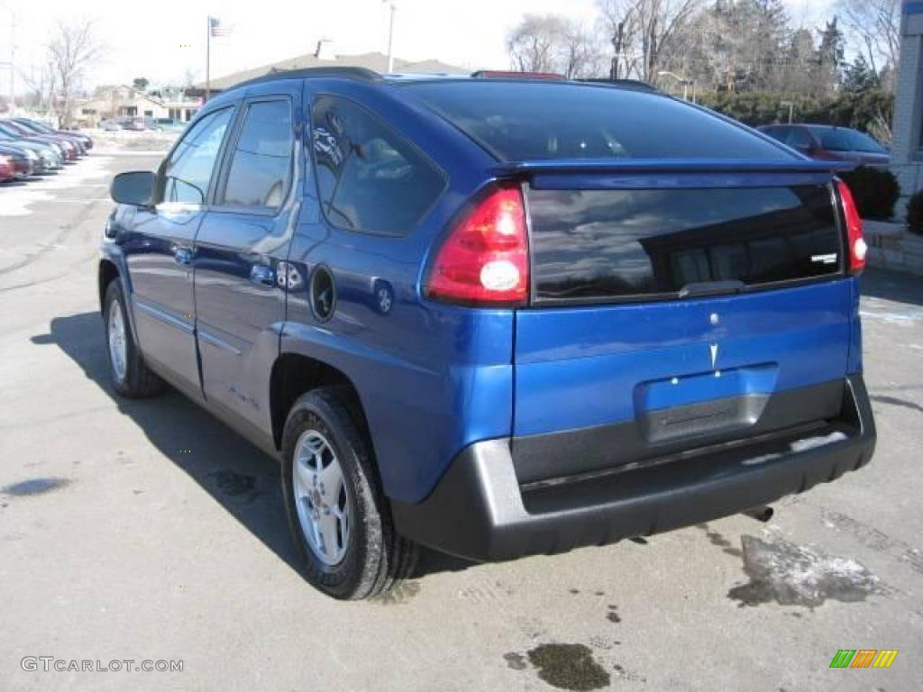 2005 Aztek AWD - Electric Blue Metallic / Dark Gray photo #10
