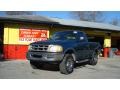 1997 Pacific Green Metallic Ford F150 XLT Regular Cab 4x4  photo #2