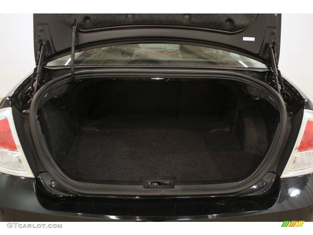 2008 Fusion SEL V6 - Black Ebony / Charcoal Black photo #16