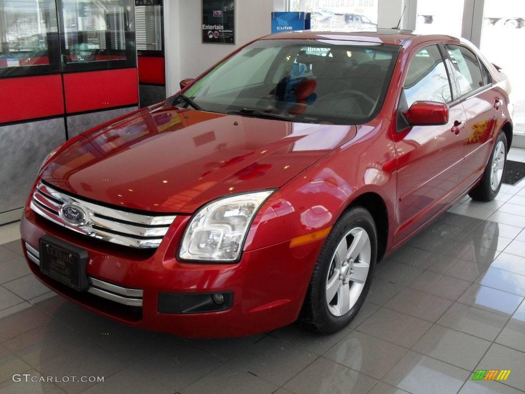 Redfire Metallic Ford Fusion