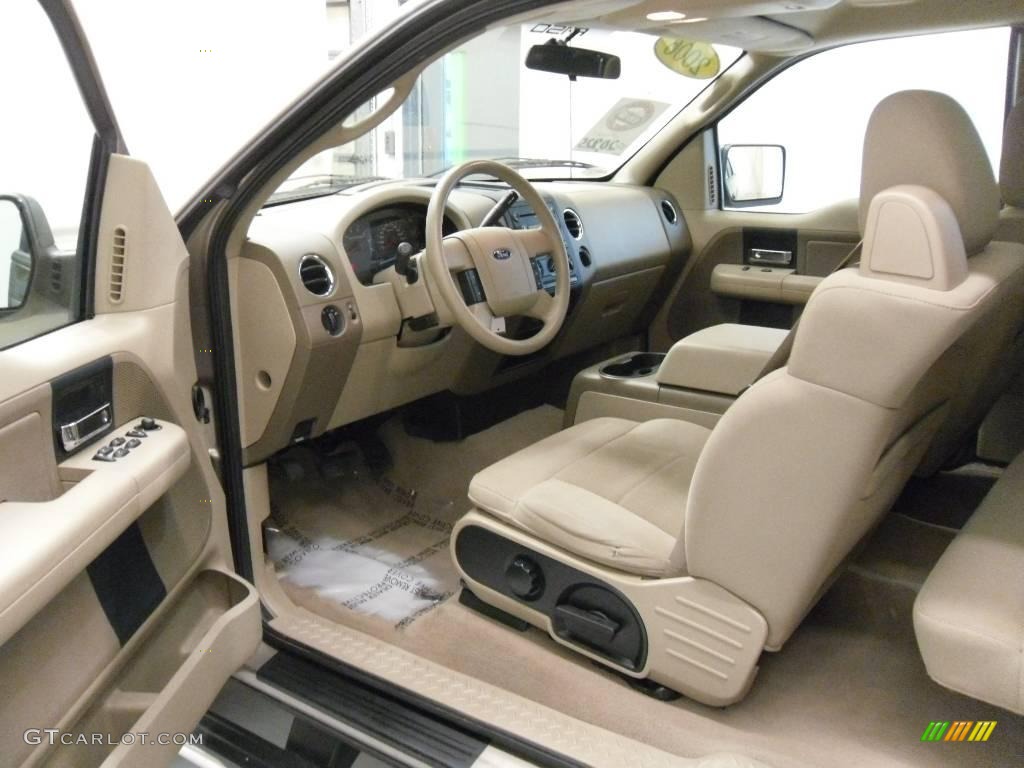 2006 F150 XLT SuperCab 4x4 - Arizona Beige Metallic / Tan photo #31