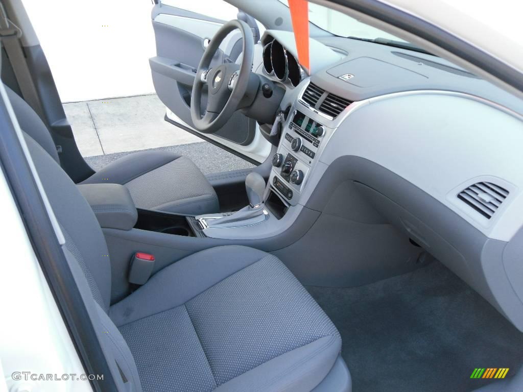 2008 Malibu LT Sedan - White / Titanium Gray photo #22