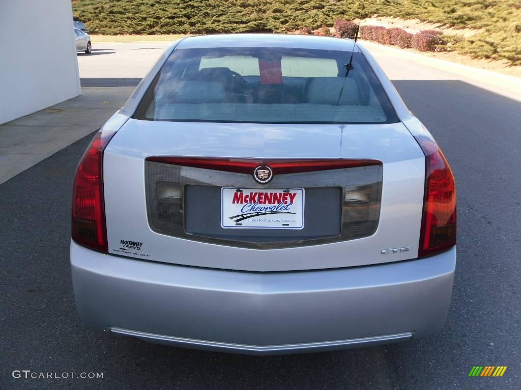 2003 CTS Sedan - Sterling Silver / Light Gray/Ebony photo #3