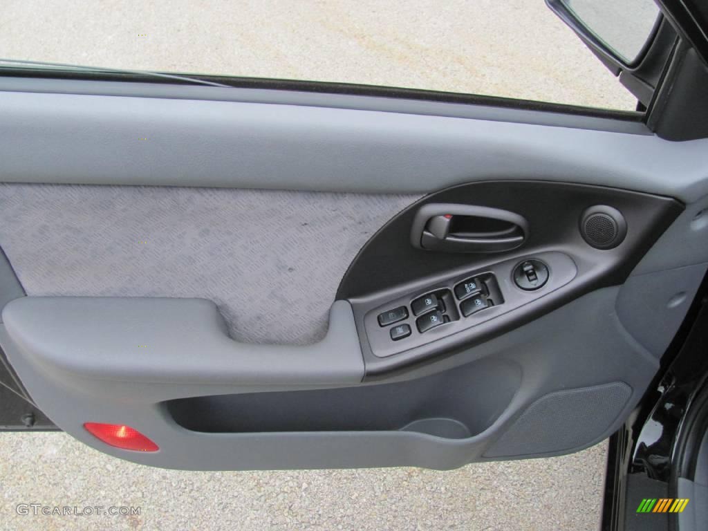 2006 Elantra GLS Sedan - Ebony Black / Gray photo #15
