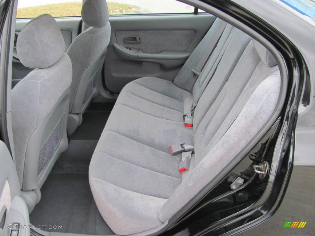 2006 Elantra GLS Sedan - Ebony Black / Gray photo #19