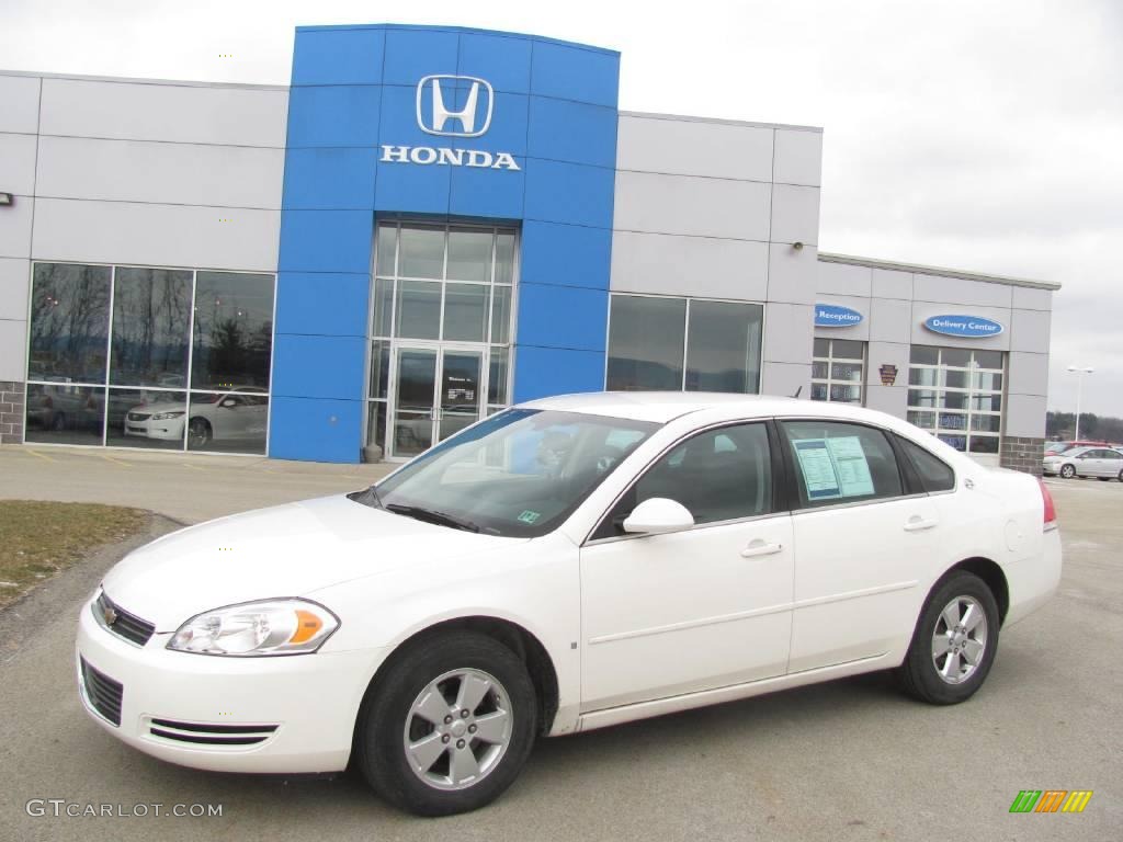 2007 Impala LT - White / Ebony Black photo #1