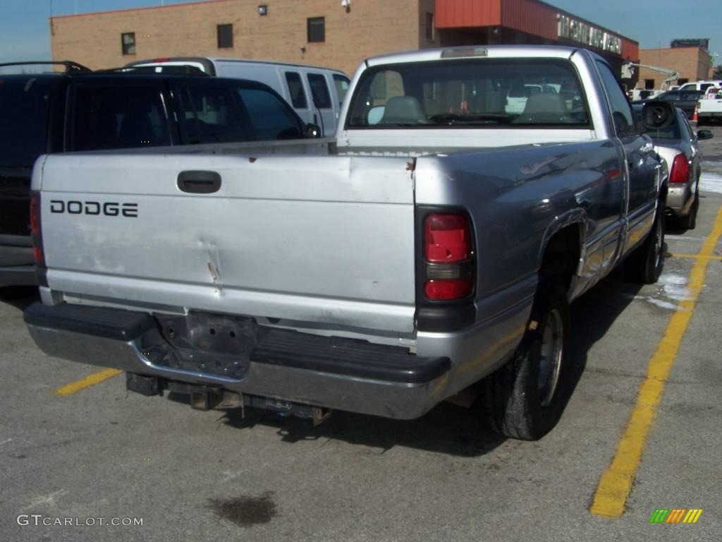 2001 Ram 1500 ST Regular Cab - Bright Silver Metallic / Mist Gray photo #3