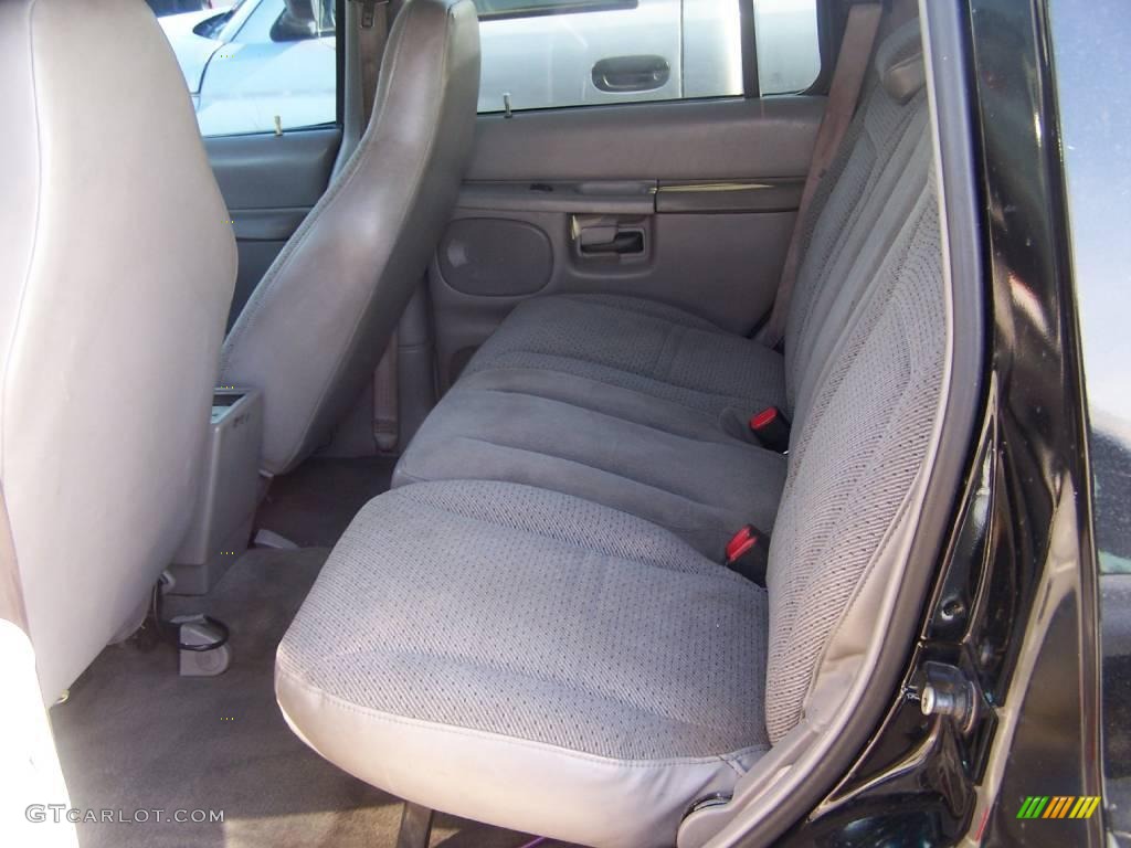 1999 Explorer XLS - Black Clearcoat / Medium Graphite Grey photo #15