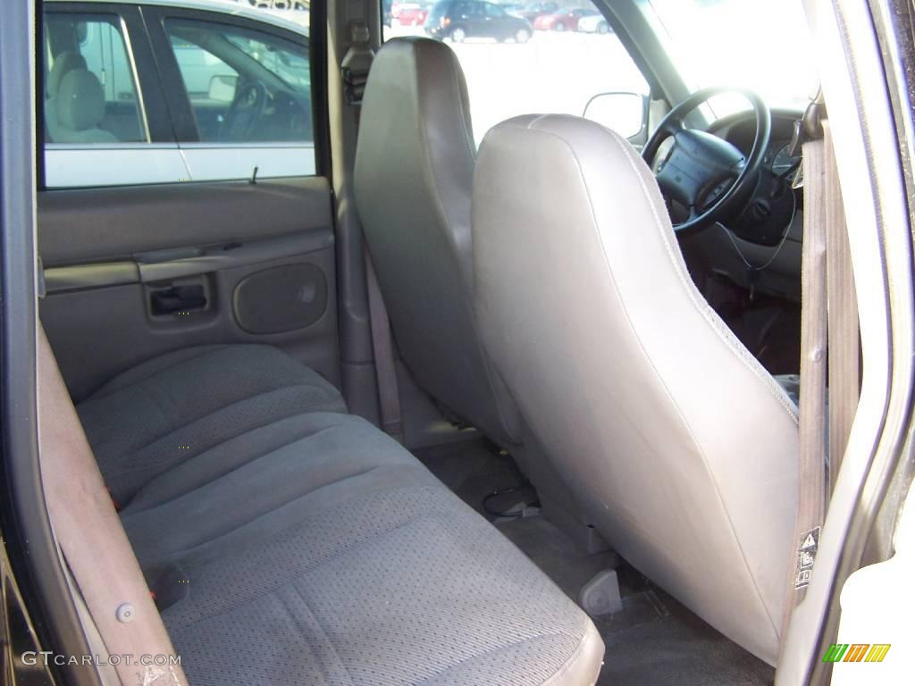 1999 Explorer XLS - Black Clearcoat / Medium Graphite Grey photo #17