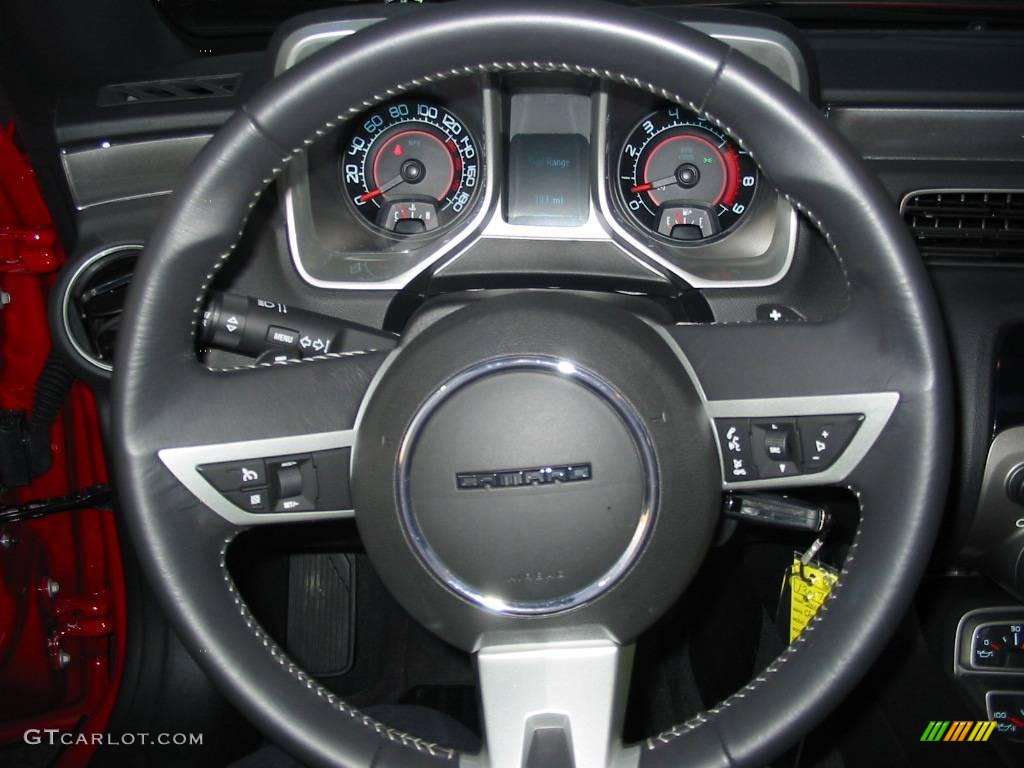 2010 Camaro SS Coupe - Victory Red / Black photo #12