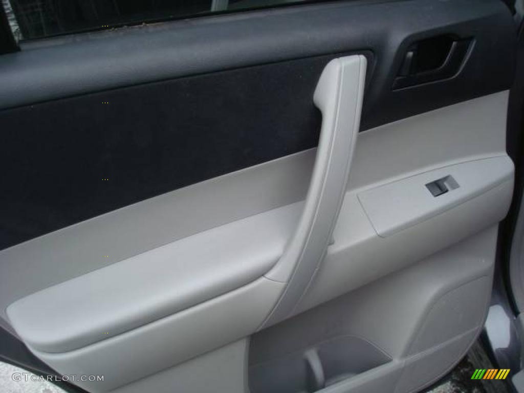 2008 Highlander 4WD - Magnetic Gray Metallic / Ash Gray photo #14