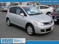 2008 Brilliant Silver Nissan Versa 1.8 S Hatchback  photo #1