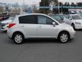 2008 Brilliant Silver Nissan Versa 1.8 S Hatchback  photo #2