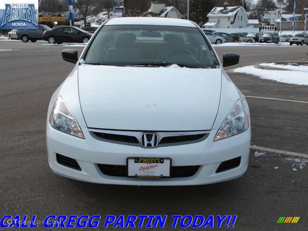 2006 Accord Value Package Sedan - Taffeta White / Ivory photo #4