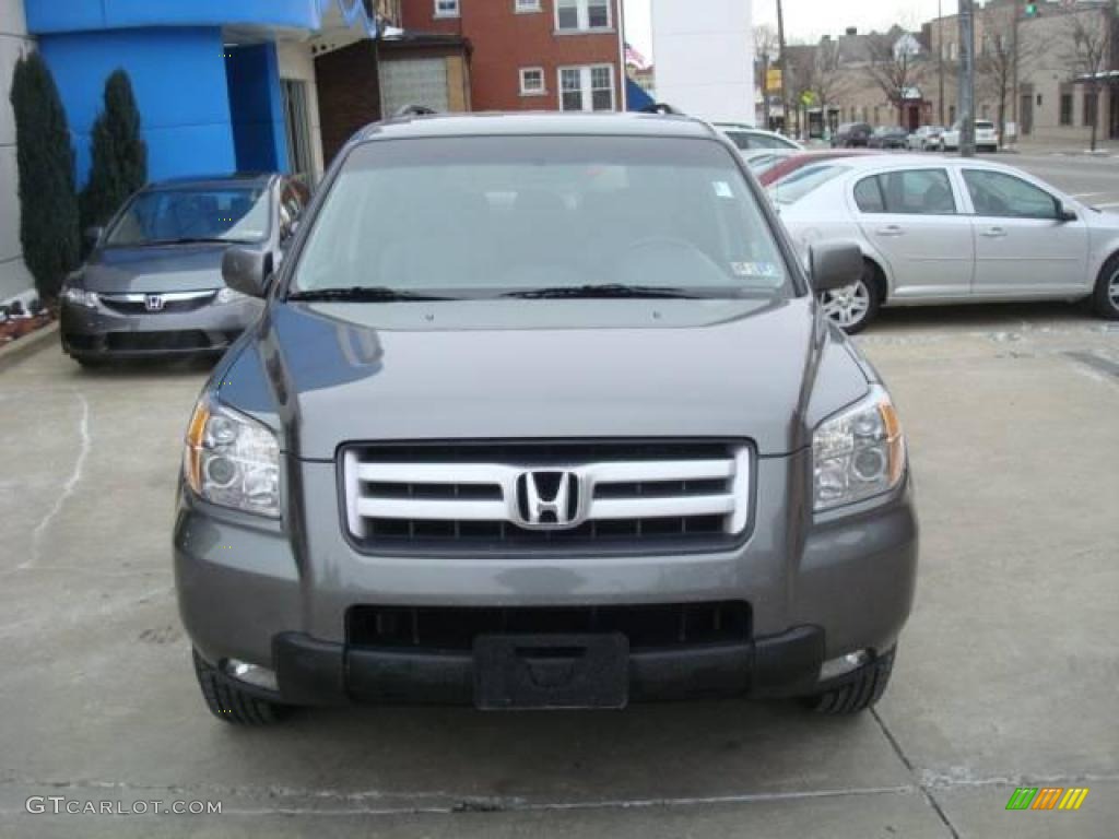2007 Pilot EX 4WD - Nimbus Gray Metallic / Gray photo #7