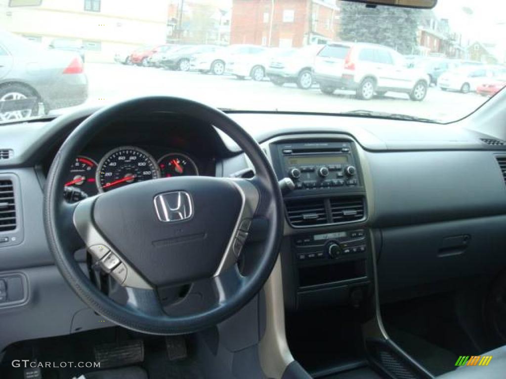 2007 Pilot EX 4WD - Nimbus Gray Metallic / Gray photo #13