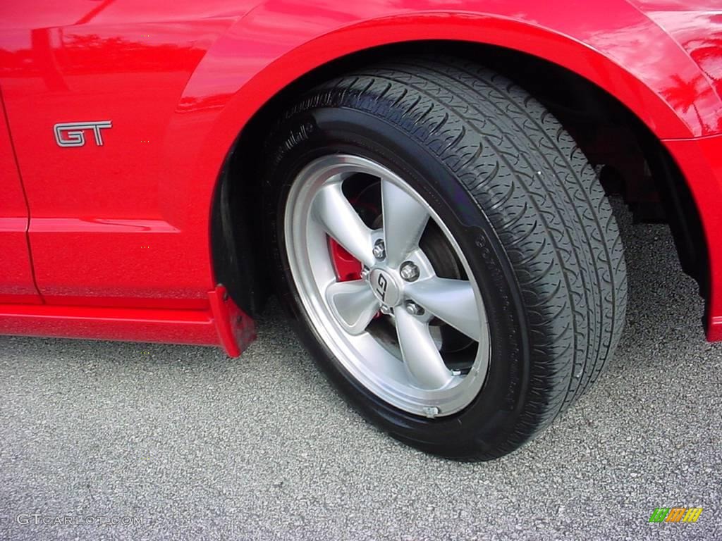 2008 Mustang GT Premium Coupe - Torch Red / Dark Charcoal photo #14