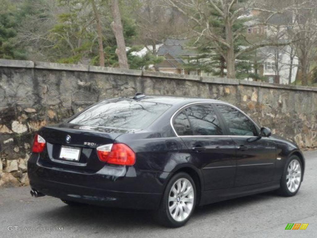 2006 3 Series 330i Sedan - Monaco Blue Metallic / Beige photo #3