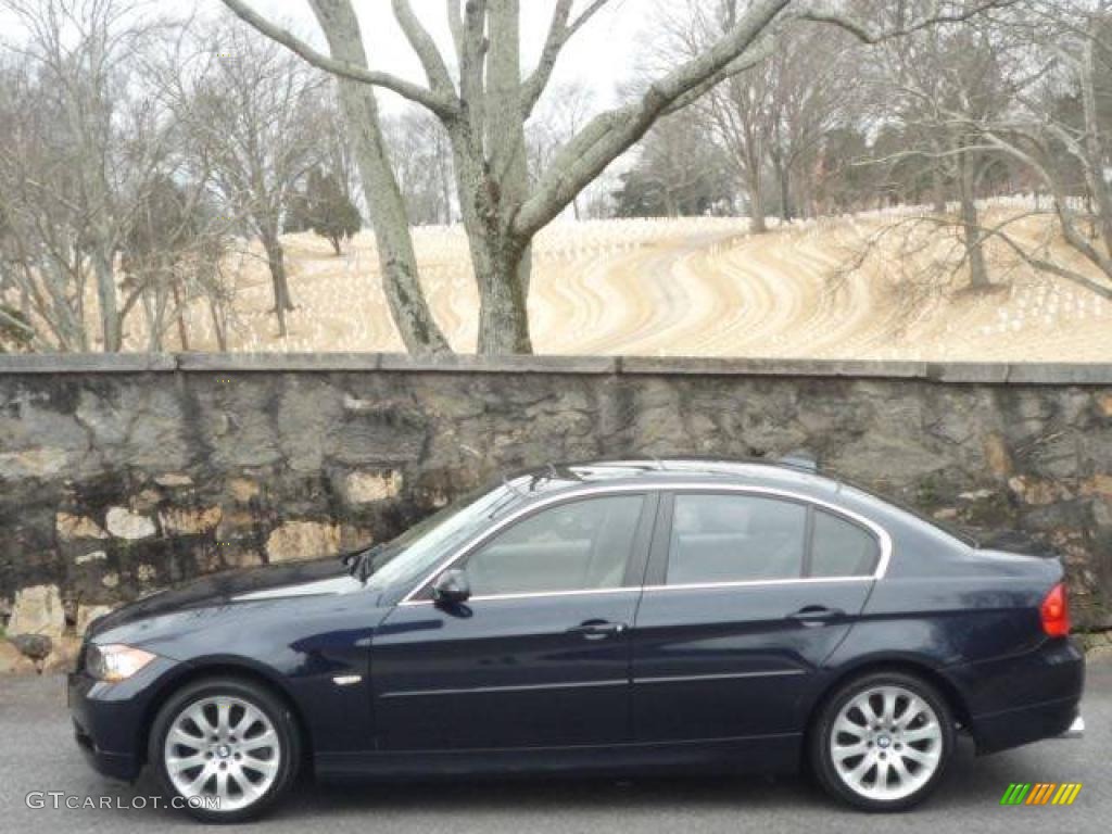 2006 3 Series 330i Sedan - Monaco Blue Metallic / Beige photo #6