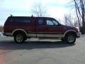 1997 Dark Toreador Red Metallic Ford F150 XLT Extended Cab 4x4  photo #7