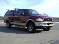 1997 Dark Toreador Red Metallic Ford F150 XLT Extended Cab 4x4  photo #8