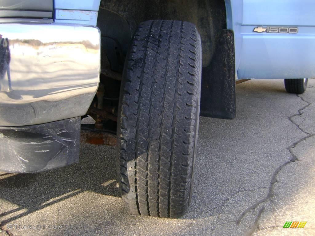 1996 C/K K1500 Extended Cab 4x4 - Light Stellar Blue Metallic / Gray photo #6