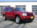 2006 Inferno Red Crystal Pearl Jeep Grand Cherokee Laredo 4x4  photo #9