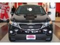 2011 Ebony Black Kia Sorento EX V6  photo #11