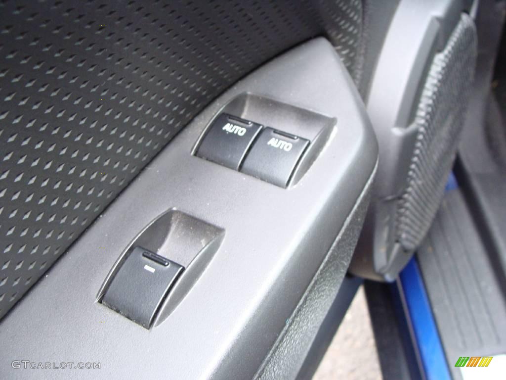 2007 Mustang V6 Premium Convertible - Vista Blue Metallic / Dark Charcoal photo #19