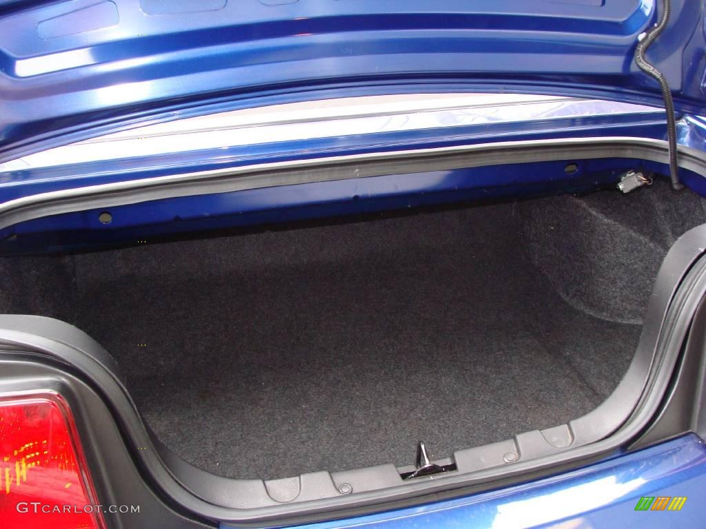 2007 Mustang V6 Premium Convertible - Vista Blue Metallic / Dark Charcoal photo #27