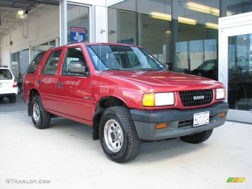 1995 Rodeo S - Claret Red Mica / Gray photo #1