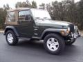 1998 Moss Green Pearl Jeep Wrangler Sport 4x4  photo #11