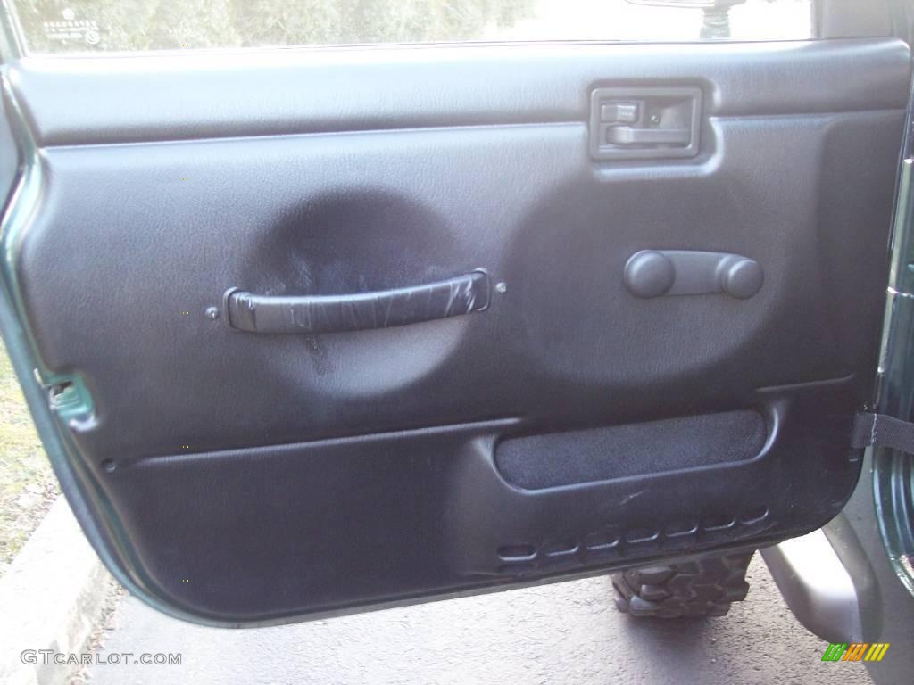 2001 Wrangler SE 4x4 - Forest Green / Agate Black photo #32