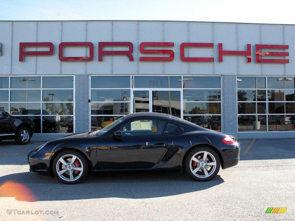 2007 Cayman S - Midnight Blue Metallic / Stone Grey photo #1