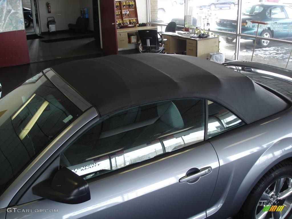 2006 Mustang GT Premium Convertible - Tungsten Grey Metallic / Light Graphite photo #3