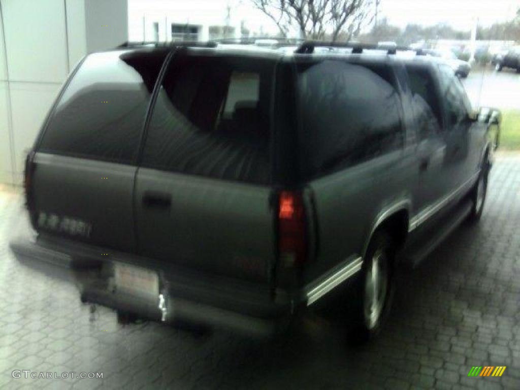 1999 Suburban K1500 SLT 4x4 - Storm Gray Metallic / Gray photo #15